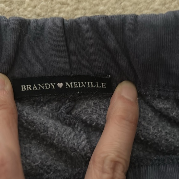 Brandy Melville periwinkle sweatpants - Picture 3 of 5